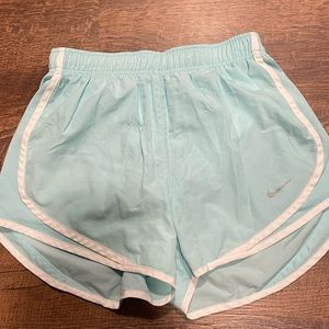 Light Blue Nike Running Shorts — Size S